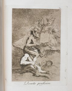 ロスカプリチョスのプレート、1797-1798